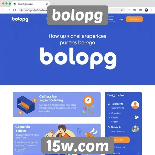 interface do site bolopg recebe atualização significativa